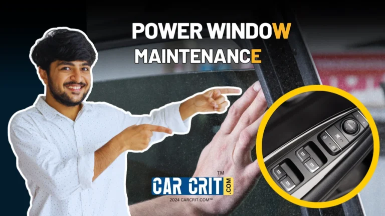 Power window maintenance - Tips to ensure proper function and longevity of your car's power windows.